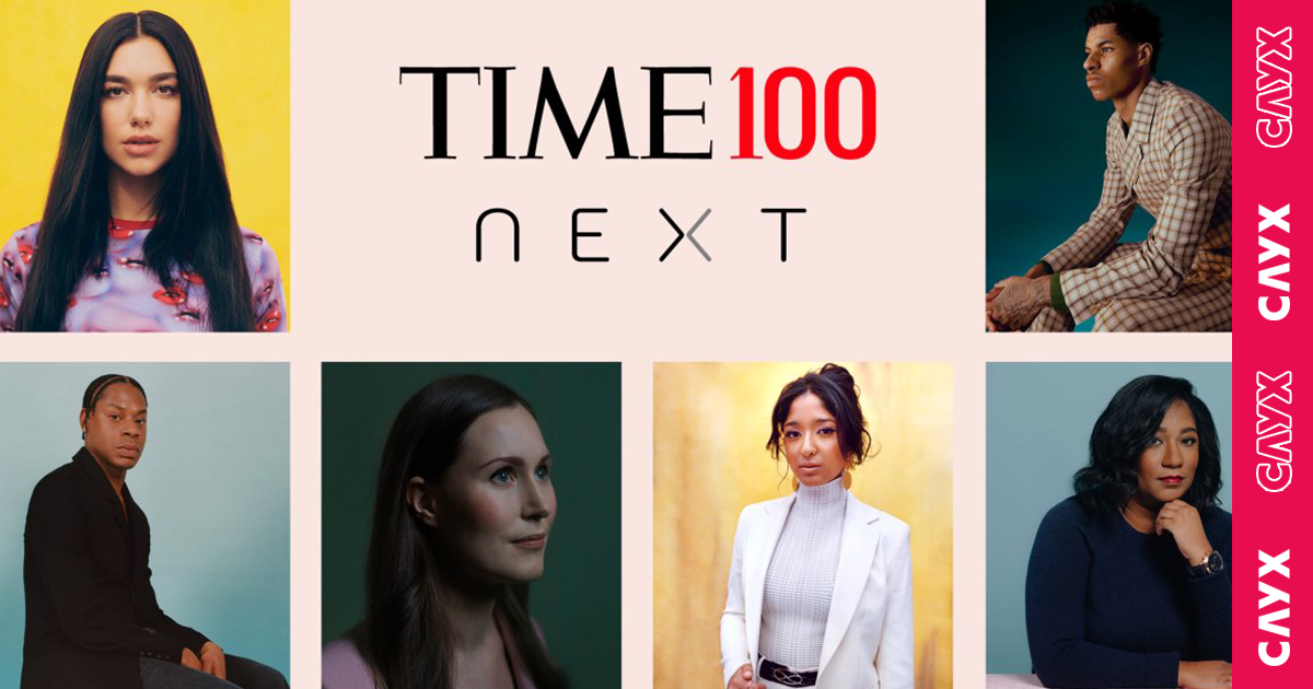 Список. 100 найвпливовіших людей нового покоління за версією журналу Time