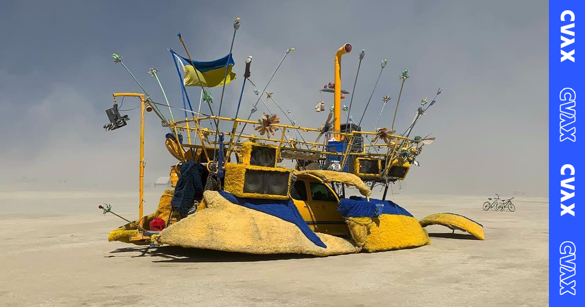 Тризуб у пустелі та виступ Аліни Паш: як пройшов Burning Man 2022